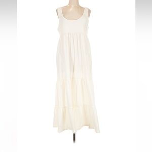 Free People Cream Maxi Dress